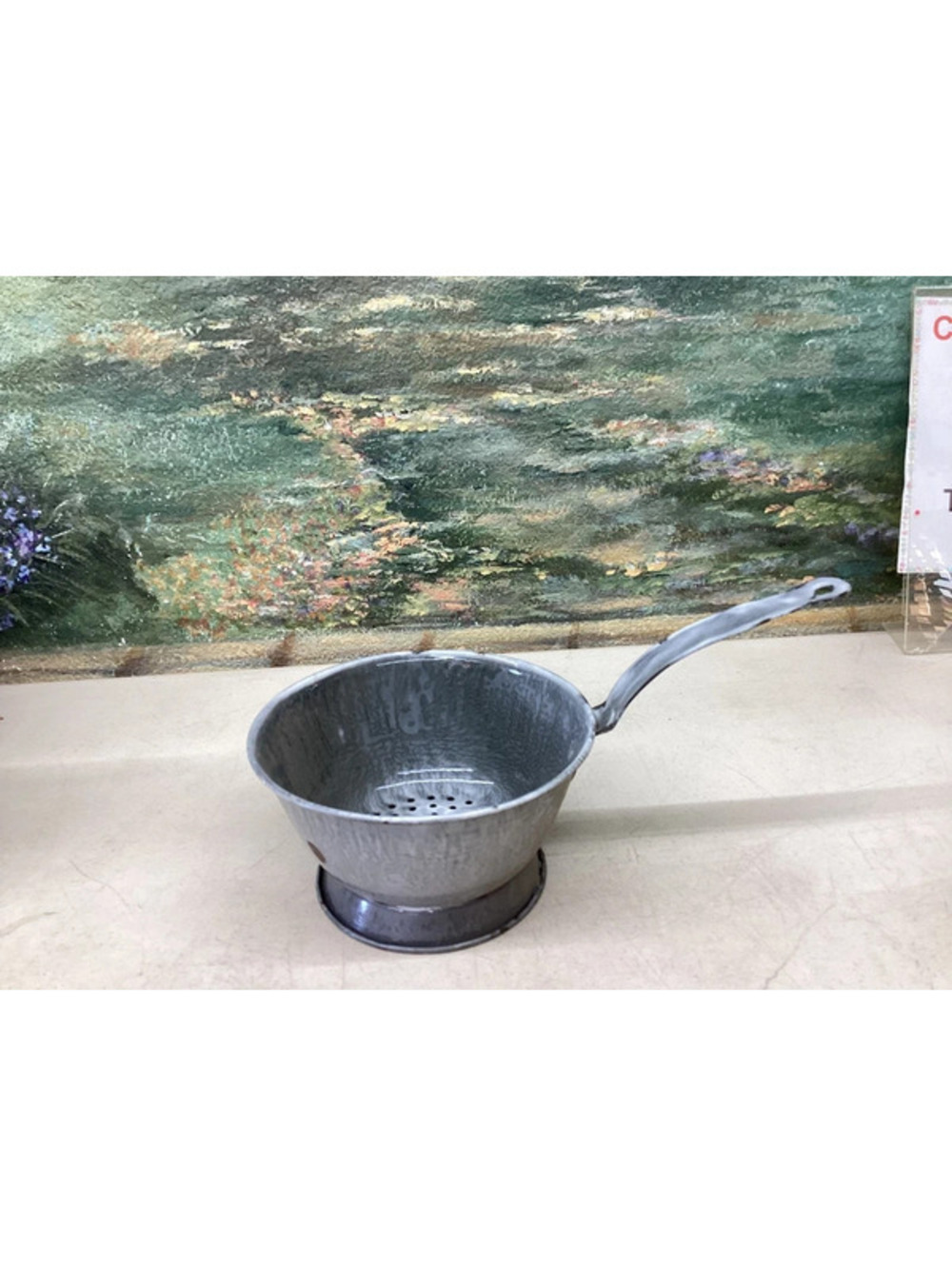 Graniteware Enamelware Strainer pan